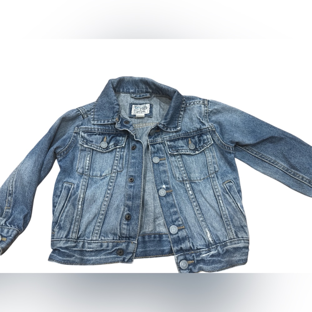 The Children's Place Washed Blue Denim Jacket
